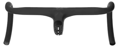 Imagen del producto de Manillar de bicicleta fabricado con una aleación de aluminio ligera, con un diseño curvo integrado para uso en carretera, completamente en color