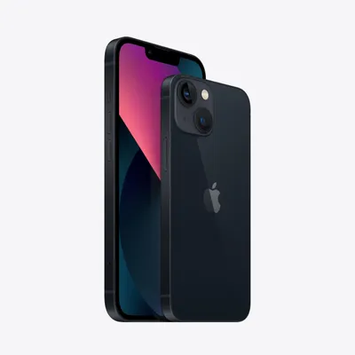 Produktbild von Apple iPhone 13 mini, 13,7 cm (5.4"), 2340 x 1080 Pixel, 128 GB, 12 MP, iOS 15, Schwarz
