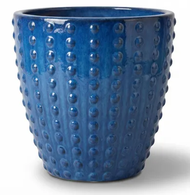 Produktbild von Pflanzkübel aus Keramik Provencelia ATTILA Antikblau, Ø23 cm x H22 cm, frostbeständig