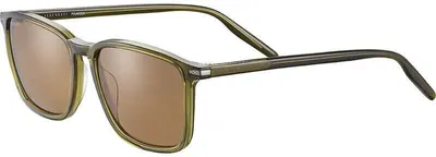 Produktbild von Serengeti Lenwood Shiny Dark Green/Mineral Polarized Drivers Lifestyle Brillen