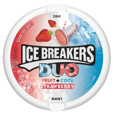 Produktbild von Ice Breakers Duo Mints Strawberry