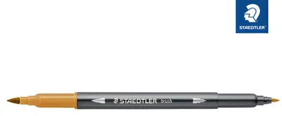 Produktbild von Staedtler Doppelfaserm.wasserverm. umbra