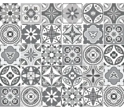Immagine prodotto di Adesivi autoadesivi per piastrelle per cucina e bagno – 30 adesivi Azulejos Ariel – 30 adesivi 20 x 20 cm