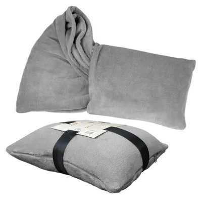 Produktbild von 2-in-1 Kuscheldecke und Reise-Decke, 135x200 cm
