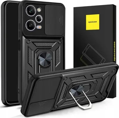 Produktbild von Spacecase Camring Poco X5 Pro/Note 12 Pro schwarz