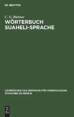 Produktbild von Wörterbuch Suaheli-Sprache