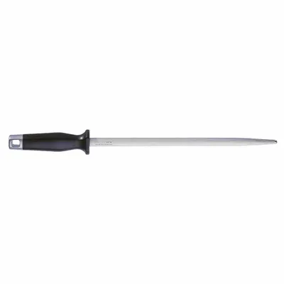 Produktbild von Dick 765-41252 Koch-Wetzstahl 25cm rund, silber/schwarz