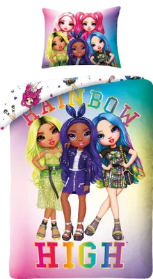 Produktbild von Rainbow High Baumwollbettwäsche 160X200