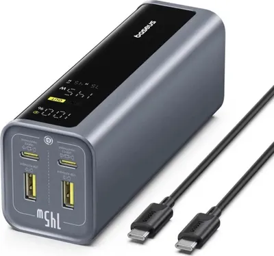 Image de Power bank Baseus EnerGeek GP12, 20800mAh, 145W, noir