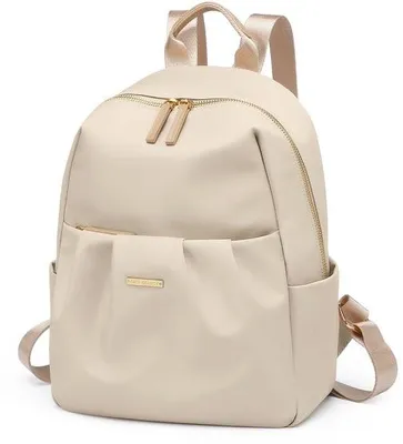 Produktbild von Kleine Damenrucksack Leichtgewicht Elegante Tagesrucksack Aprikose