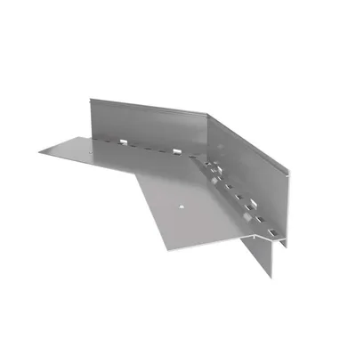 Immagine prodotto di Profilo di gronda in alluminio Renoplast W60 pavimento di ventilazione, angolo esterno 135°, grigio