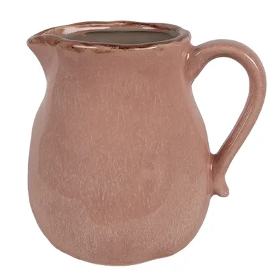 Produktbild von Clayre & Eef Dekorative Kanne 17x13x15 cm Rosa Keramik