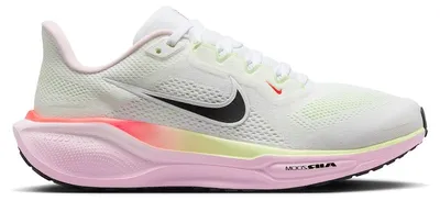 Produktbild von Nike Air Zoom Pegasus 41 White Pink Foam Bright Crimson Black (Women's) - EU 40