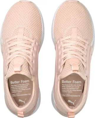 Produktbild von Puma Better Foam Adore Laufschuhe Damen hellpink weiß Gr 40,5