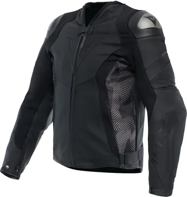 Produktbild von Dainese Avro 5 Motorrad Lederjacke, schwarz/grau, 54