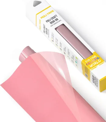 Produktbild von Poli-Tape Tubitherm, Hitzebeständige Vinylrolle, Geflocktes Wärmeübertragungsvinyl, Einfarbig, 60 °C, 500 mm, 2500 mm