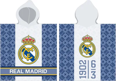 Produktbild von Baumwollponcho 60/120cm REAL MADRID C.F., RM172067