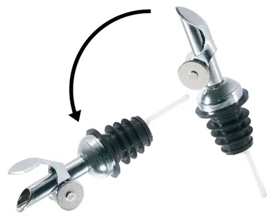 Produktbild von CONTACTO Flaschenausgießer selbstschließend, Länge: 110 mm, ø: 8 mm