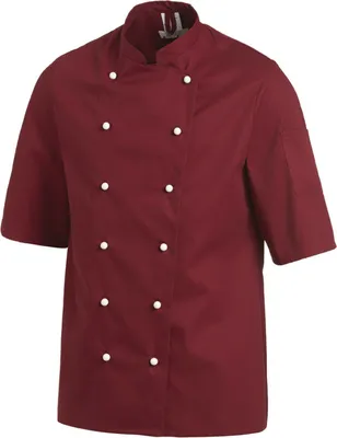 Produktbild von Leiber  Kochjacke Farbe bordeaux Größe 46, 12/1094/21