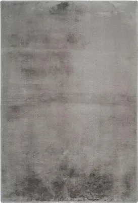 Obrázok produktu pre Kožušinový koberec Happy, sivo-hnedý, 170 x 120 cm, 100% polyester (vlas)