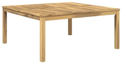 Produktbild von vidaXL Couchtisch Weiß 100 x 100,5 x 45 cm Massivholz Akazie