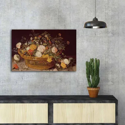 Produktbild von Wallity, FAMOUSART- CVT1459, Bunt, Leinwandbilder, 45 x 70 cm, 100% Wildleder -Leinwand