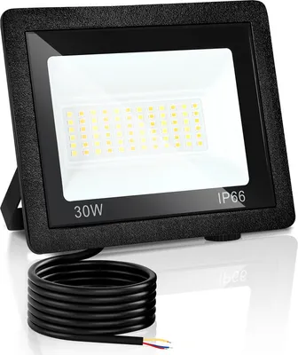 Zdjęcie produktu dla TolleTour Reflektor LED budowlany 1×30 W 3000/4000/6500 K FLED Reflektor zewnętrzny