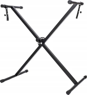 Produktbild von Korbi | Keyboardständer - regulierbar 31-96 cm - schwarz - stabil und langlebig - für Musiker