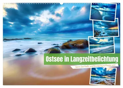 Produktbild von Ostsee in Langzeitbelichtung (Wandkalender 2027 DIN A2 quer), CALVENDO Monatskalender