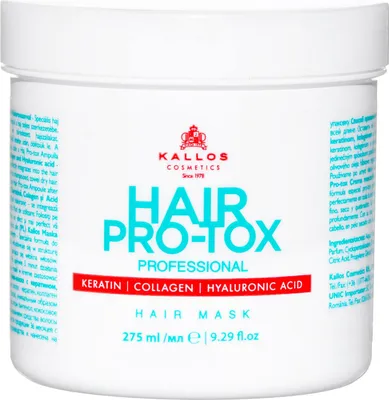 Image de Masque capillaire professionnel Hair Pro-Tox, 275 ml