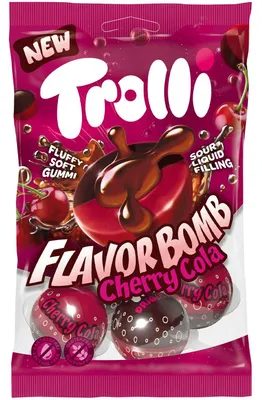Image de Trolli Flavor Bomb Cherry Cola 3D 75g