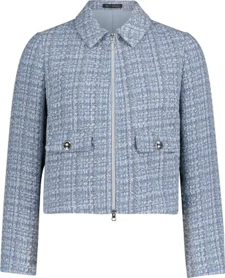 Produktbild von Blazerjacke Kurz 1/1 Arm 8811 Blue/Cream Größe 44