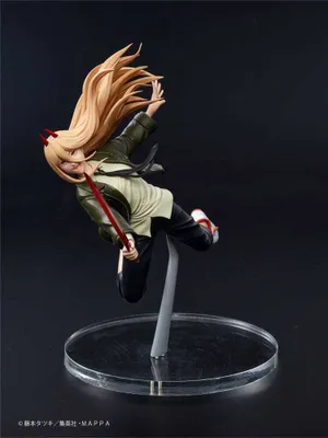 Produktbild von Taito Chainsaw Man Power PVC-Statue für Sammler und Fans der Anime-Serie