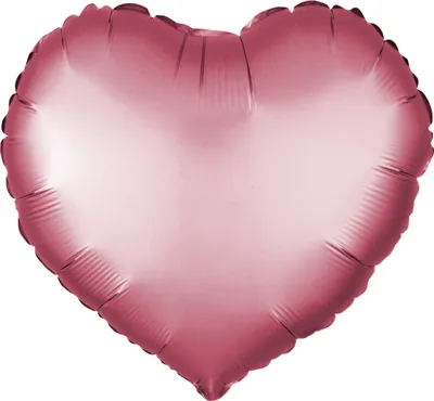 Immagine prodotto di Palloncino in foil cuore, rosa (opaco), ca. 45 cm