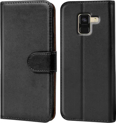 Produktbild von Puzdro typu kniha pre Samsung Galaxy A8 2018 Case Flip Cover Ochranný kryt mobilného telefónu