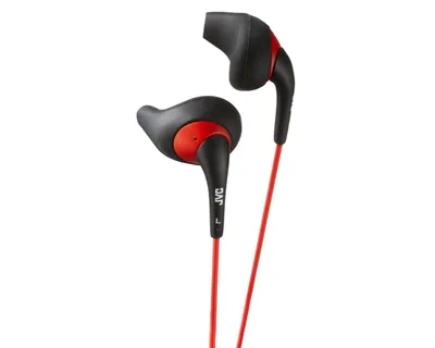 Zdjęcie produktu dla JVC HA-EN10-BR-E, Przewodowa, 20 - 20000 Hz, Sport, 4,8 g, Słuchawki, Czarny, Czerwony