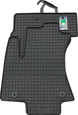Produktbild von für Mazda 6 ab 06/2002-01/2008 hinten Passform PETEX Gummimatten 2-teilig schwarz Allwettermatten Gummifußmatten