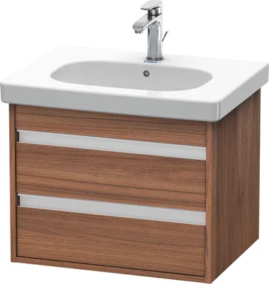 Produktbild von Waschtischunterbau KETHO 455x600x480mm nussbaum natur nussbaum natur