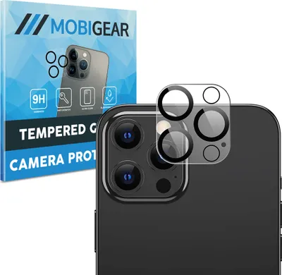 Produktbild von Mobigear iPhone 12 Pro Panzerglas Gehärtetes Glas Kamera Schutz - Hüllenfreundlich