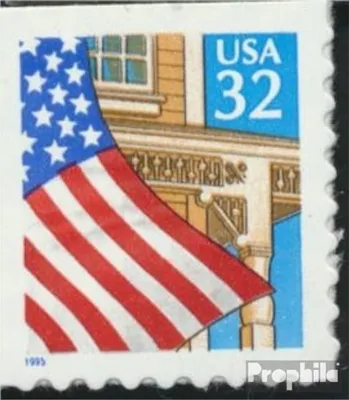 Produktbild von Briefmarken USA 1995 Mi 2552I BE (kompl.Ausg.) postfrisch Flagge