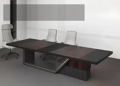 Immagine prodotto di Tavolo da conferenza grande Tavolo da seminario Tavolo da riunione Arredo ufficio Moderno