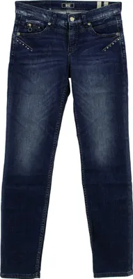 Produktbild von 28057 Mac Jeans, Rich Slim, Damen Jeans Hose, Stretchdenim, rivet blue, D 36 W 28 L 32