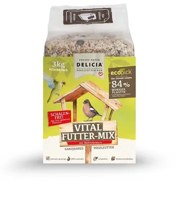 Image de Delicia Vital mélange de nourriture 3kg toute l'année pour oiseaux