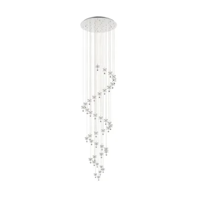 Image de Suspension LED 40 x 1,8 W PIANOPOLI 1 39545 Eglo