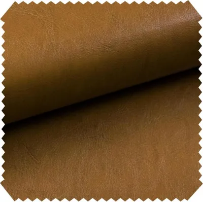 Produktbild von novely® MARGOTH - Glattes glänzendes Kunstleder im Antik-Look - Polsterstoff im Echtleder-Look - Robuster Möbelstoff - Pflegeleichte Meterware 1lfm - Farbe: 23 Kamelbeige