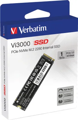 Produktbild von Verbatim Vi3000, 1 TB, M.2, 3100 MB/s
