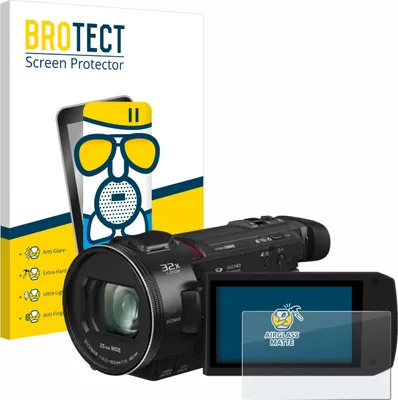 Produktbild von BROTECT Schutzglas für Panasonic HC-VXF11 Schutzfolie Displayschutz Display Schutz Glas Folie matt
