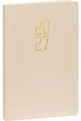 Productafbeelding van NOTIQUE Wekelijks agenda Ponza 2027, beige, 15 x 21 cm