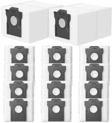 Produktbild von PromoHome® 14 Stück Staubsaugerbeutel kompatibel mit Dreame L20/X30/X40/X50, L10s/L10/L40s/L10s Pro/L40/L50/Aqua10, Mova