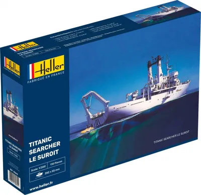 Productafbeelding van Heller Titanic Searcher Le Suroit, schaal 1:200, artikelnummer 80615